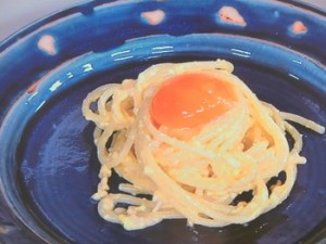 卵とチーズのスパゲッティ