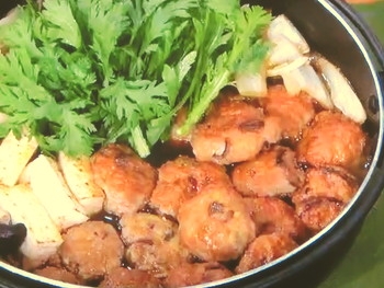 【いっぷく！まんぷくキッチン】豚つくねのすき焼き風のレシピ・三宮 昌幸・出張！極ウマ料理人
