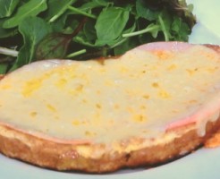 ハム＆チーズのフレンチトースト