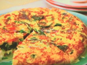 【ノンストップ】ホウレンソウのスパニッシュオムレツのレシピ・坂本昌行・坂本昌行のOne Dish