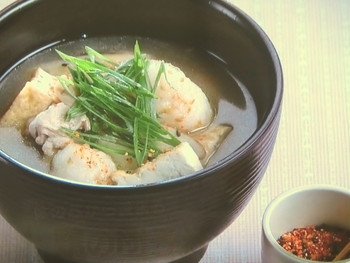 【上沼恵美子のおしゃべりクッキング】鶏の団子汁のレシピ・上沼恵美子・岡本健二・酒井敏也
