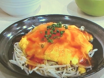 【ノンストップ】簡単もやしの卵中華あんかけのレシピ・三ツ星シュフの食ナビ