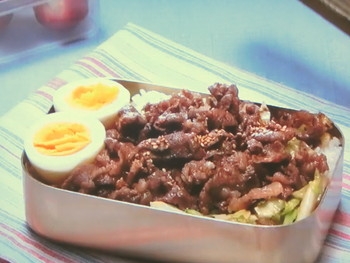 【おかずのクッキング】牛の炒り煮牛炒り煮と焼き野菜弁当のレシピ・土井善晴