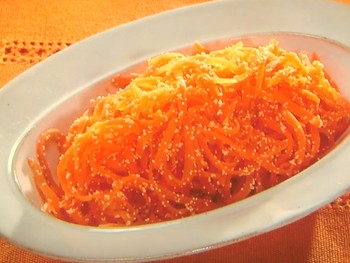 【きょうの料理ビギナーズ】にんじんのたらこ炒めのレシピ・大庭英子