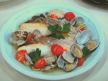 ノンストップ 切り身魚で簡単アクアパッツァ のレシピby三ツ星シュフの食ナビ 4月15日 おさらいキッチン
