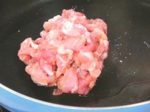 ソラマメと豚肉のオイスター炒め