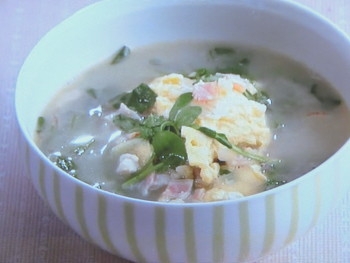 【上沼恵美子のおしゃべりクッキング】卵焼きのスープのレシピ・上沼恵美子・宮崎耕一・相川七瀬