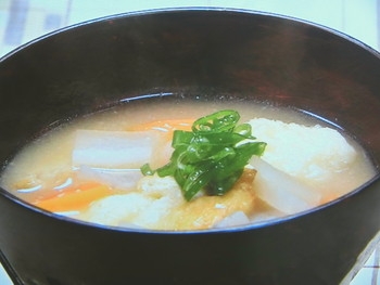 【きょうの料理】新じゃが団子の具だくさんみそ汁のレシピ・大原 千鶴