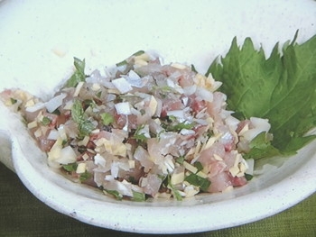 【きょうの料理】あじのなめろうのレシピ・小林まさみ・小林まさる