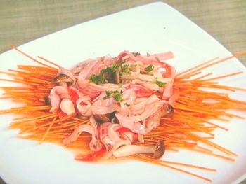 【きょうの料理】カリカリあんかけスパのレシピ・大宮 勝雄