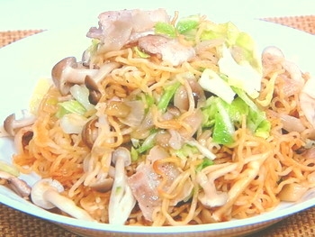 【きょうの料理】春キャベツのカリカリ焼きそばのレシピ・中川優
