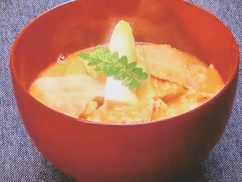 【男子ごはん】たけのこのかす汁のレシピ・国分太一・木村多江