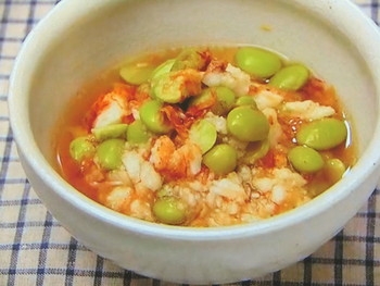 【白熱ライブビビット】枝豆とたたき長芋のおひたしのレシピ・ドクターズキッチン 名医の予防ごはん・国分太一・小山浩子・真矢ミキ