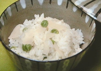 【きょうの料理】かんぴょうとえんどう豆のご飯のレシピ・高橋義弘