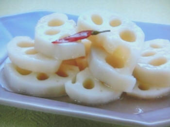 【きょうの料理ビギナーズ】れんこんの酢炒めのレシピ・大庭英子