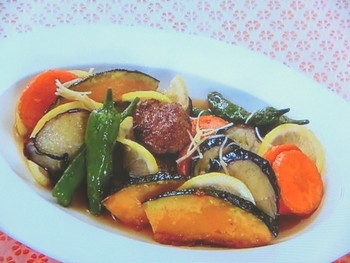 【おかずのクッキング】夏野菜の揚げびたしのレシピ・浜内千波