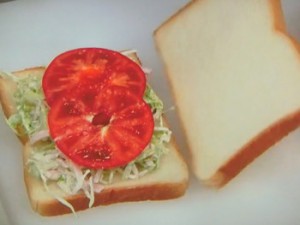 HLT（ハムレタストマト）サンド