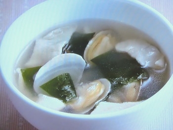 【上沼恵美子のおしゃべりクッキング】ささみとアサリのスープのレシピ・上沼恵美子・宮崎耕一・相田翔子