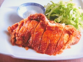 【上沼恵美子のおしゃべりクッキング】鶏のパリパリ揚げのレシピ・上沼恵美子・宮崎耕一・相田翔子