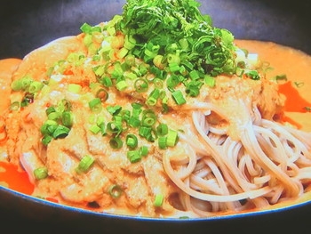【男子ごはん】冷やしくるみそばのレシピ・国分太一・栗原心平