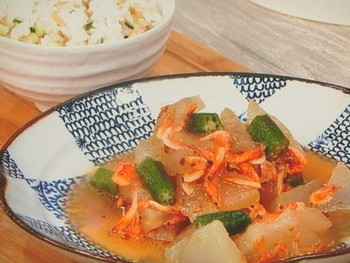 【ノンストップ】夏野菜の炒め煮とザーサイご飯のレシピ・吉田勝彦・行列シェフのまかない・家ごはん