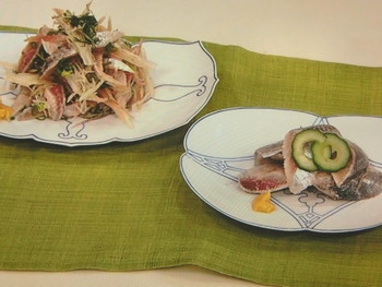 【きょうの料理】いわしの酢じめのレシピ・鈴木登紀子