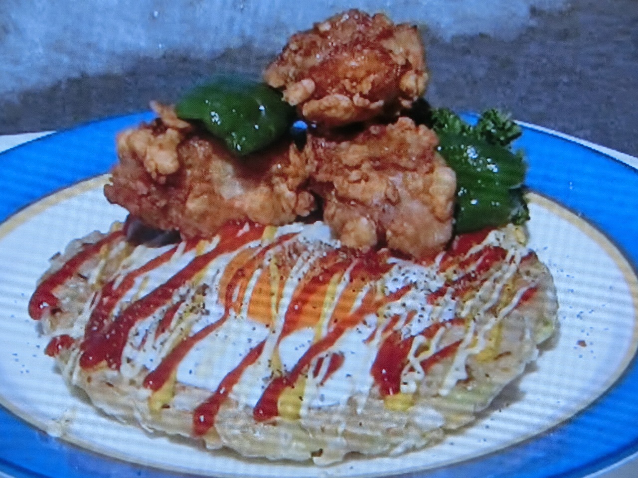 【PON！今すぐマネシピ！ちなみ（千波）にヘルシー～！】サクサクから揚げ＆もちもちお好み焼きのレシピ・浜内千波