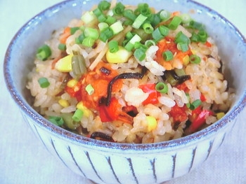【あさイチ】冷凍トマトと夏野菜の炊き込みごはんのレシピ・市瀬悦子・解決！ごはん