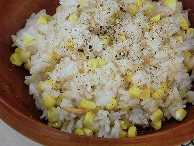 【あさイチ】コーンピラフのレシピ・ほりえさわこ・解決！ごはん