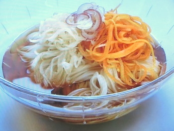 【おかずのクッキング】干し野菜だしのそうめんのレシピ・青江覚峰