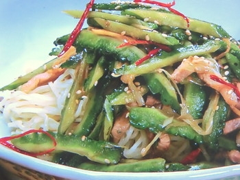 【あさイチ】豚肉とゴーヤーのあえ麺のレシピ・孫成順・解決！ごはん