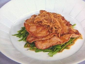 【きょうの料理】豚肉のたっぷりしょうが焼きのレシピ・松田美智子