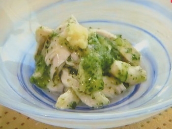 【あさイチ】きゅうりでゆで鶏の緑酢あえのレシピ・解決！ごはん・野崎洋光