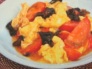 ノンストップ トマトとキクラゲの卵炒め のレシピby三ツ星シュフの食ナビ 7月15日 おさらいキッチン