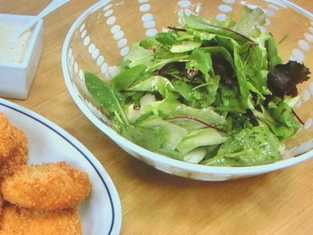 【きょうの料理】グリーンサラダのレシピ・栗原はるみ