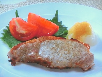 【きょうの料理ビギナーズ】豚肉のグリル焼き　おろしソースのレシピ・武蔵裕子