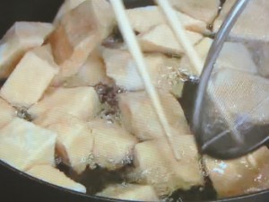 高野豆腐の酢豚風