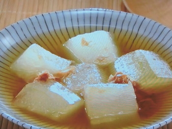 【おかずのクッキング】冬瓜の含め煮のレシピ・土井善晴