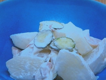 【おかずのクッキング】冬瓜のマヨネーズ和えのレシピ・土井善晴