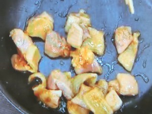 冬瓜と鶏肉の旨煮カレー風味