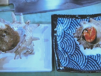 【噂の東京マガジン　やってTRY！】サザエのつぼ焼き＆サザエと大和芋のつぼ焼きのレシピ・細山 和範
