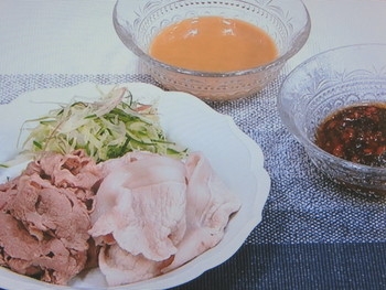 【ノンストップ】冷しゃぶのレシピ・笠原将弘・笠原将弘のおかず道場