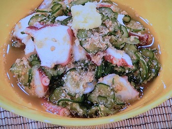 【あさイチ】たこときゅうりのごま酢あえのレシピ・斉藤辰夫・解決！ごはん