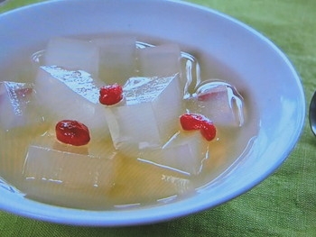 【きょうの料理】寒天ジャスミンレモンゼリーのレシピ・白崎 裕子