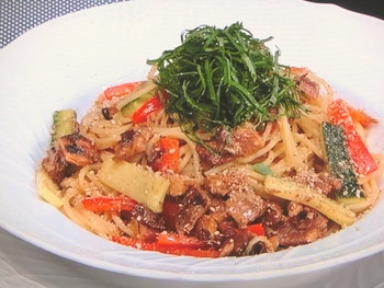 【ノンストップ】サンマのかば焼きパスタのレシピ・小崎陽一・行列シェフのまかない・家ごはん