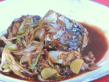【きょうの料理】さば缶とねぎのみそ煮のレシピ・斉藤 辰夫