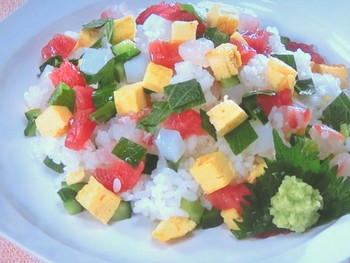 【きょうの料理ビギナーズ】海鮮ちらしずしのレシピ・大庭英子