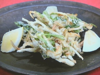 【きょうの料理】おひとりかき揚げのレシピ・斉藤 辰夫