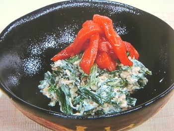 【きょうの料理】まぐろとにらのチーズぬたのレシピ・田村隆