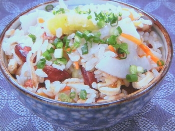【白熱ライブビビット】ハニーナッツの炊き込みご飯のレシピ・ドクターズキッチン　名医の予防ごはん・国分太一・小山浩子・真矢ミキ